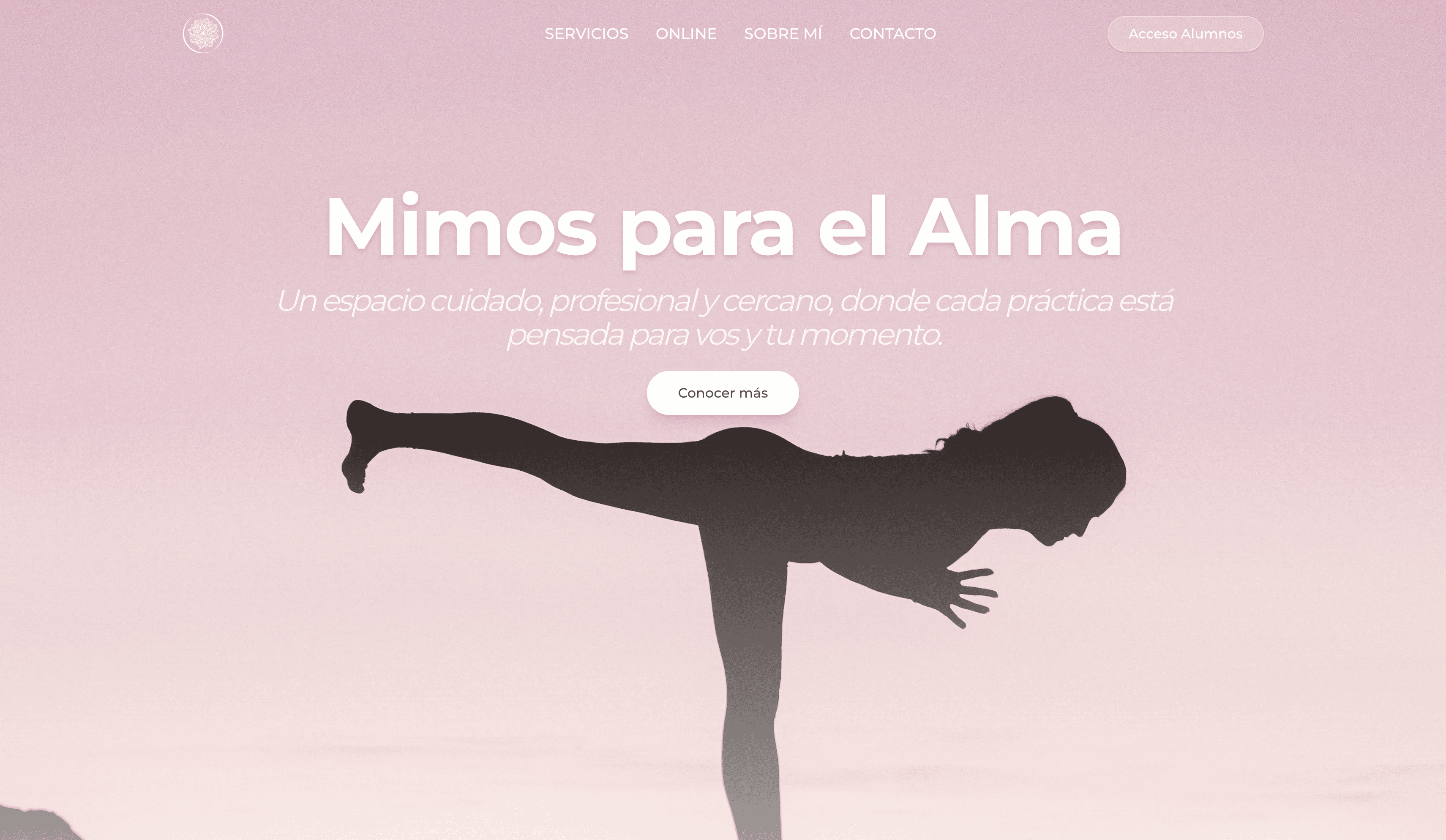 Mimos para el Alma website preview